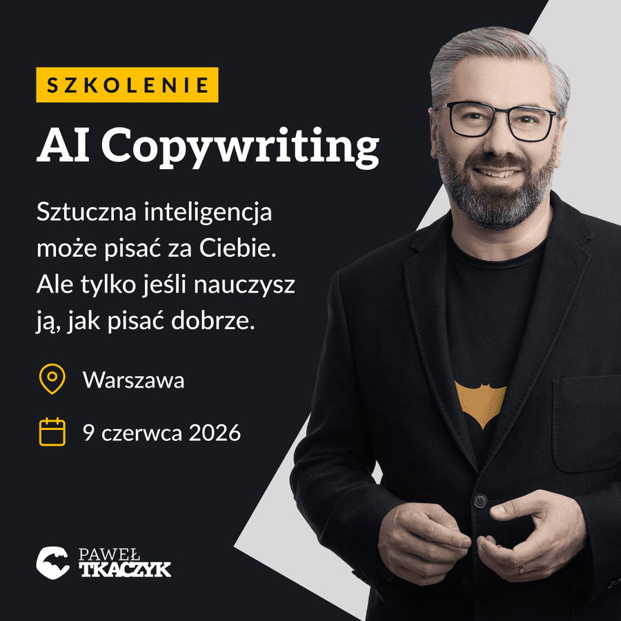 Szkolenie AI Copywriting