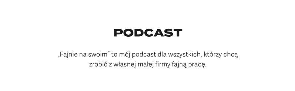 Jacek Kłosiński – podcast
