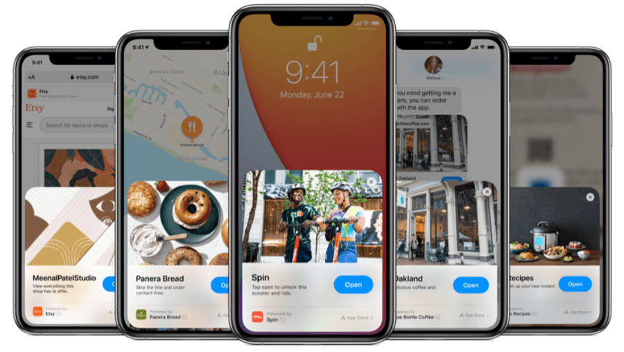 Trendy social media 2025: Apple AppClip