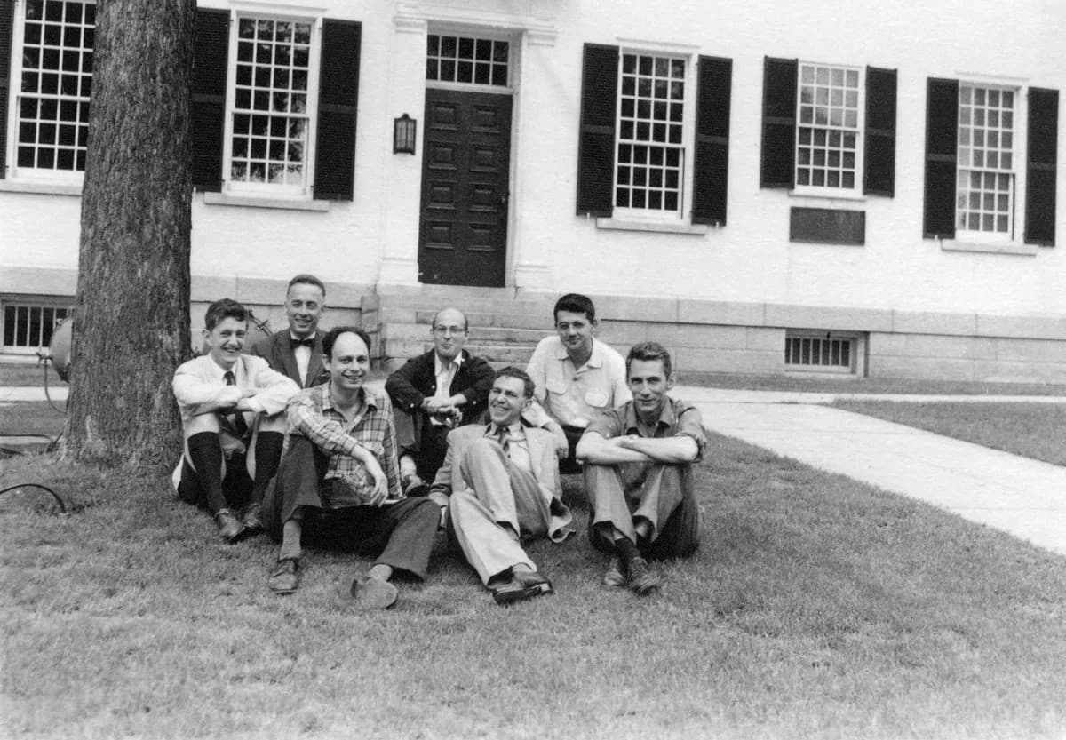Naukowcy na konferencji w Dartmouth, 1956
