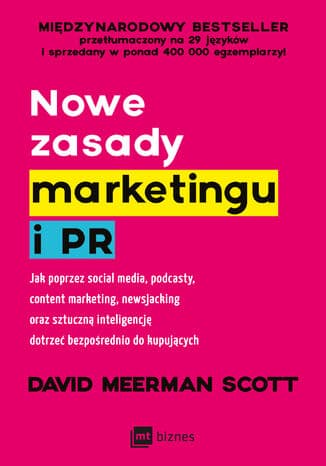 Okładka książki Nowe zasady marketingu i PR