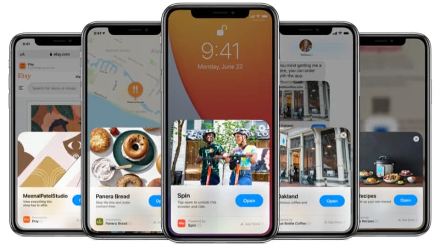 Trendy social media 2025: Apple AppClip